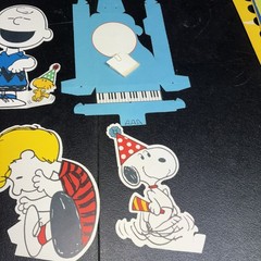 Very Good Condition Vintage Hallmark Peanuts Happy Birthday Centerpiece