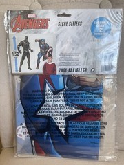 Marvel Avengers Birthday Party Scene Setters Captain America & Black Panther NEW