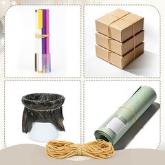 260Pcs Long Rubber Bands for Balloon Arch, Size #117A | Stretchy Elastic Ligas