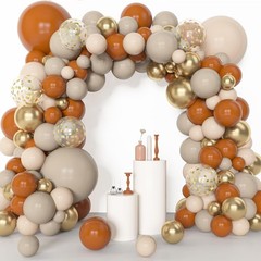 Archloon 156pcs Burnt Orange Balloon Garland Arch Kit, Different Sizes 18 12 …