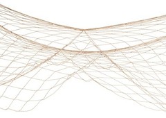 Beistle Natural String Novelty Nautical Fish Netting Luau Party Supplies 12′