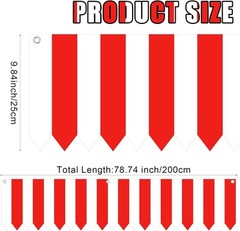 Carnival Tent Circus Theme Party Decorations White and Red Striped red, white