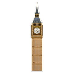 Beistle Jointed Big Ben – British | Party Supply | Decoration