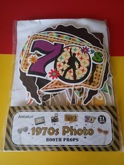 1970’s Photo Booth Props 21pcs