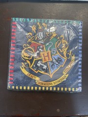 Harry Potter Party Supplies Bundle Napkins Favor Bags Cake Topper Photo Props