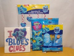Blue’s Clues & You Party Decoration Kit, Napkins, Balloons & Mini Play Pack