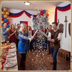 Medieval Castle Piñata for Birthday Party NEW