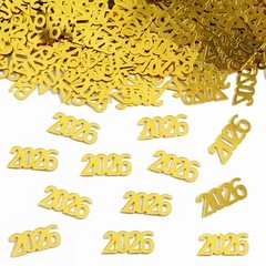 2000 PCS 2.1oz Gold Graduation Table Confetti Class Of 2026 Party Decor