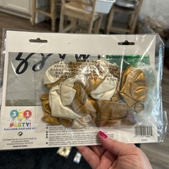 LARGE 32-Balloon Cascade Kit CHEERS 321 Party! 31-inch Foil Balloon & 32 Asst
