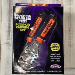 PRO SERIES Pumpkin Carving Kit Stainless Steel from Fun World