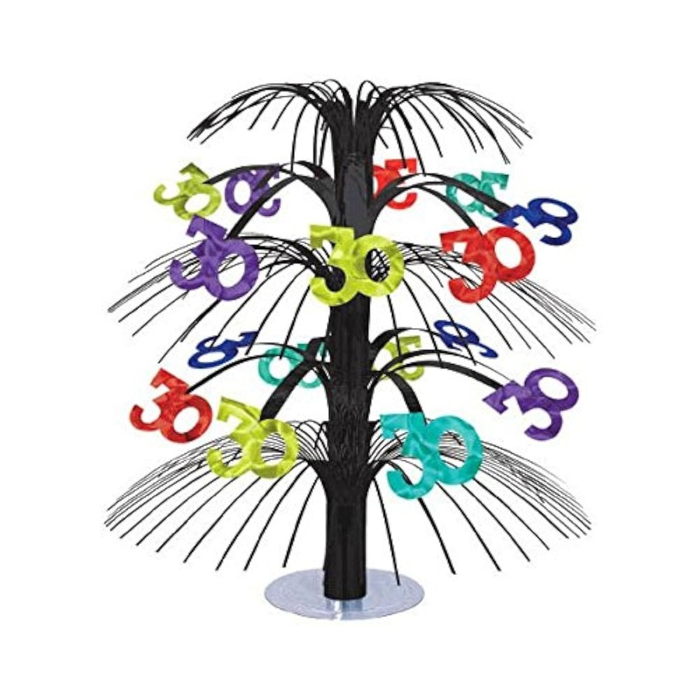 Party Continues Over the Hill 30th Birthday Party Decoration Cascade Centerpiece