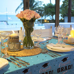Graduation Party Decorations, Gongrats Grad Tablecover for Graduation Party Supp
