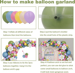 Spring Flower Balloon Arch Kit – 157Pcs Daisy Decorations for Baby Shower & Part