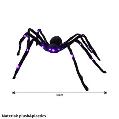 Halloween Large Spider Light Up Haunted House Prop Outdoor Indoor Party Decor ET