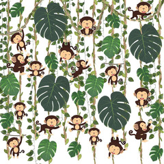 59 Pcs Vbs 2026 Jungle Theme Party Decorations Safari Classroom Rainforest Decor