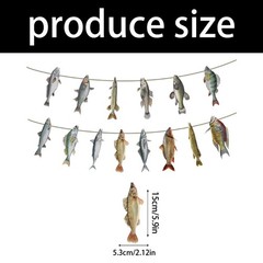 Fish Shape Hanging Decoration Ceiling Ornament For Birthday Party Decoration