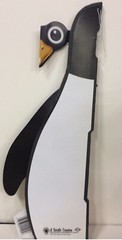 Beistle 19” Penguin Honeycomb Tissue Party Decoration Hangs #55506 USA 1995 NOS