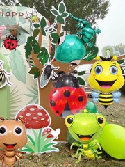 Insect Themed Balloons Ladybug, Bee, Ant, Gecko, Mantis Balloons for Parties,…