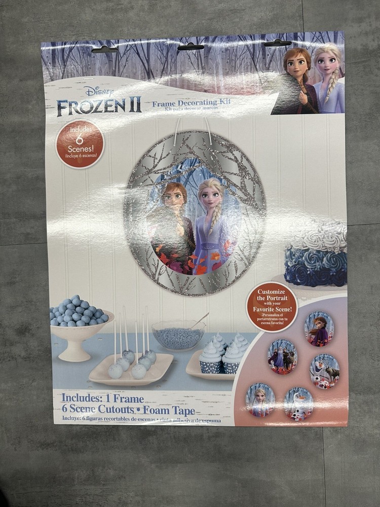 Frozen 2 Decoration Set New/ Nature is magical 2 pack