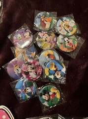 122pc Mouse Bday Lot, Treat Bags Make-a-face Stickers Snap bracelets Stamps Mask