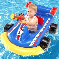 Best Lehoo Castle Kids Pool Floats with Water Gun, Toys for Ages 3-8, Inflatable