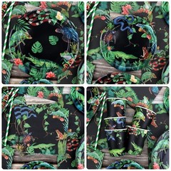 Wildlife Reptile Party Decorations – Lizards, Snakes, Crocodiles Supplies Set, 2