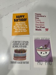 Funny Cards Pack of 20 and envelopes