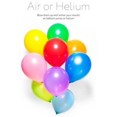 ® Balloons Rainbow Set (100 Pack) 12 Inches, Assorted Bright Colors, Made Wit…
