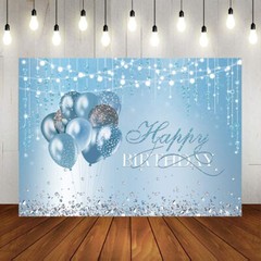 Birthday Photography Backdrop Banner Background Happy Birthday Party Decor 5x7ft