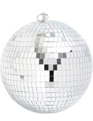8″ Disco Ball Hanging Mirror Disco Ball with Hanging Ring for Party and Decorati