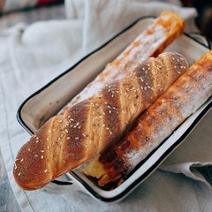 Simulated Artificial Bread Prop Fake French Loaf Lifelike Dessert Display