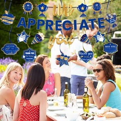 Appreciation Decorations, We Appreciate You Banner Decorations, Thank You Sign,