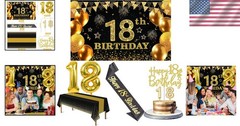 Unforgettable 18th Birthday Decorations Suite