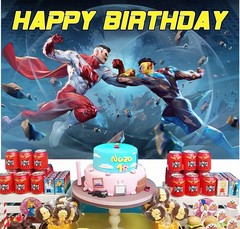 Invincible Party Supplies Banner Backdrop Vinyl Birthday Decoration