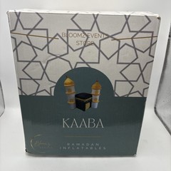 Inflatable Islamic 6FT Ramadan Kareem/Eid Mubarak Kaaba Mosque. Ramadan Blow up