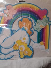 Vintage American Greetings DesignWare Care Bears Honeycomb Centerpiece NOS NIP