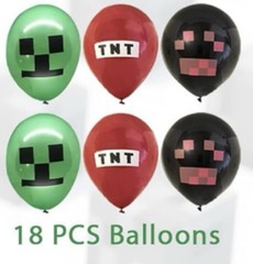 40 Pcs Minecraft Party Decorations Birthday Supplies
