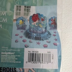 Disney Princess Ariel & Flounder Birthday Table Decorating Kit Mermaid 23 PC