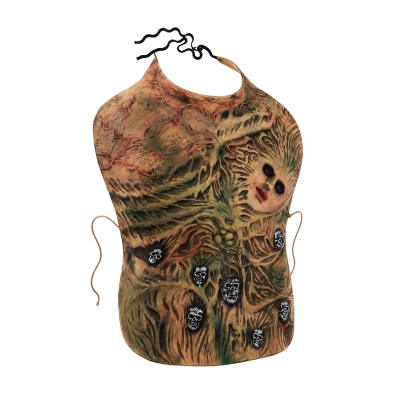 Scary Latex Fake Body Part Chest Decors Zombied Costume Haunted House Props