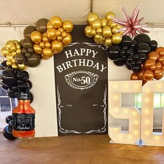 Whiskey Birthday Party Decorations Aged to Perfection Party Supplies, 143Pcs …