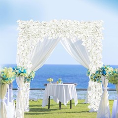 Cherry Blossom Garland Artificial Cherry Flower Vines 2 Pack Hanging Silk