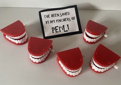 Goonies Party Props ~ Pinchers Of Peril + Sign