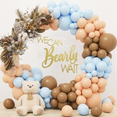 We Can Bearly Wait Wooden Sign Baby Shower Backdrop Gender Reveal Party