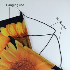 Sunflower Decor – Sunflower Porch Sign Banners – Home Decor for Outside Yard