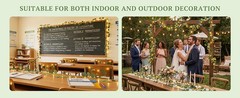 Vines with Fairy Lights,13ft Eucalyptus Garland String Lights USB/Battery