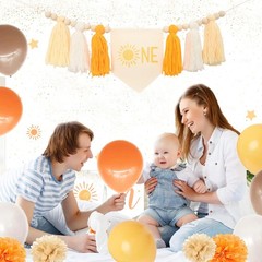 First Boho Sun Highchair Banner – You Are My Sunshine Tassels