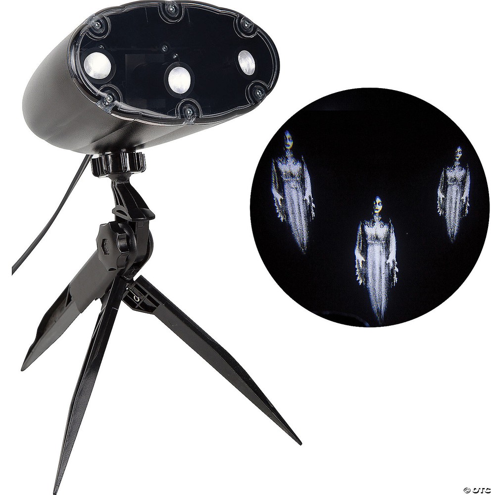 Shutter Flashers™ Spooky Female Projection Spotlight – LightShow® Halloween LED