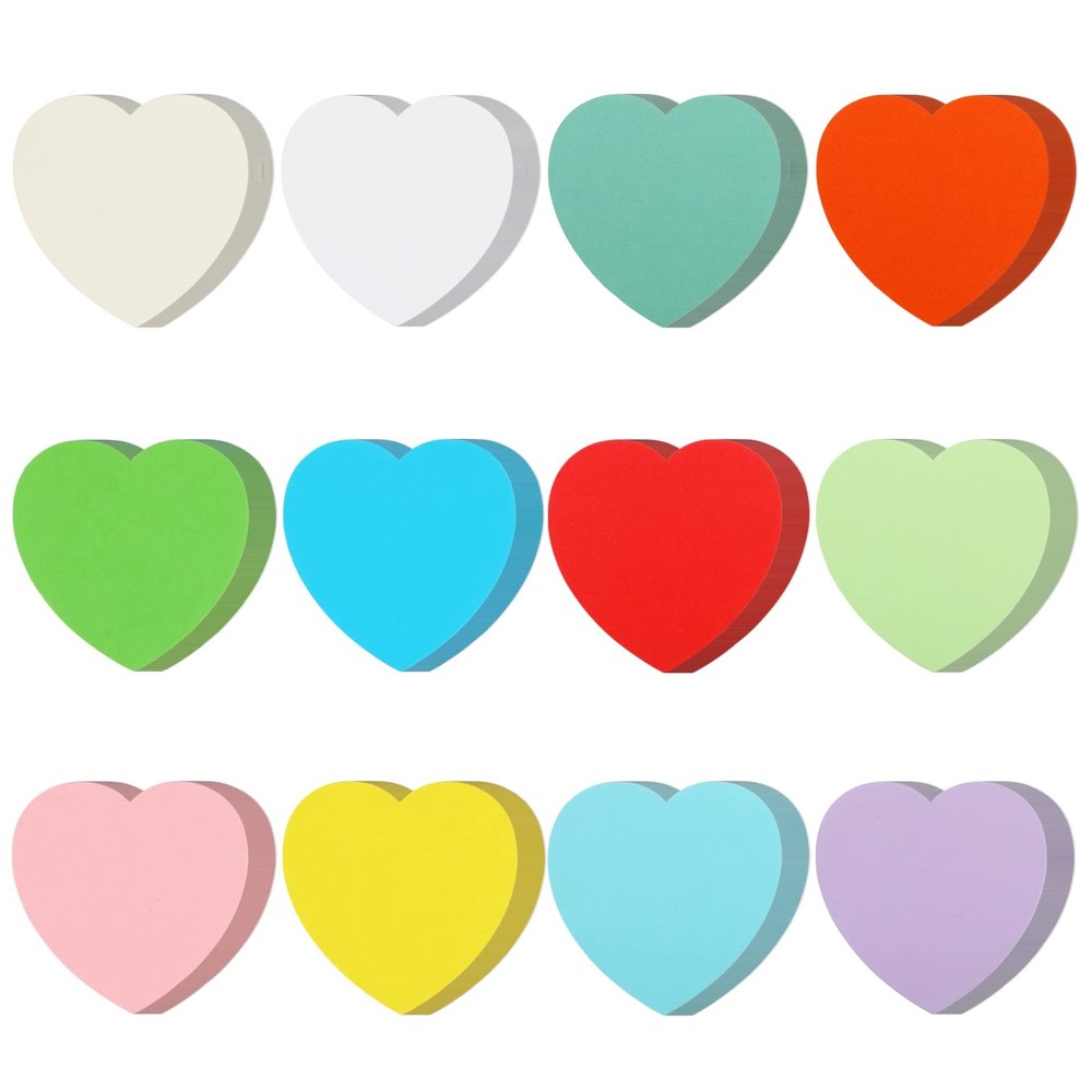 360 Pcs Heart Cutouts Paper Hearts Heart Shape Cut-Outs Assorted Color Paper …