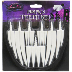 Pumpkin Carving & Decorating Set Saw/ Scoop & Teeth Easy Use Orange/ Purple
