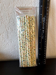 Netflix BRIDGERTON Tea Party Wedding LOT STRAW-NAPKINS-STEEPER-PILLOW-CANDY+ NEW